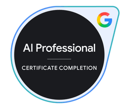 Google AI Professional Certificate
